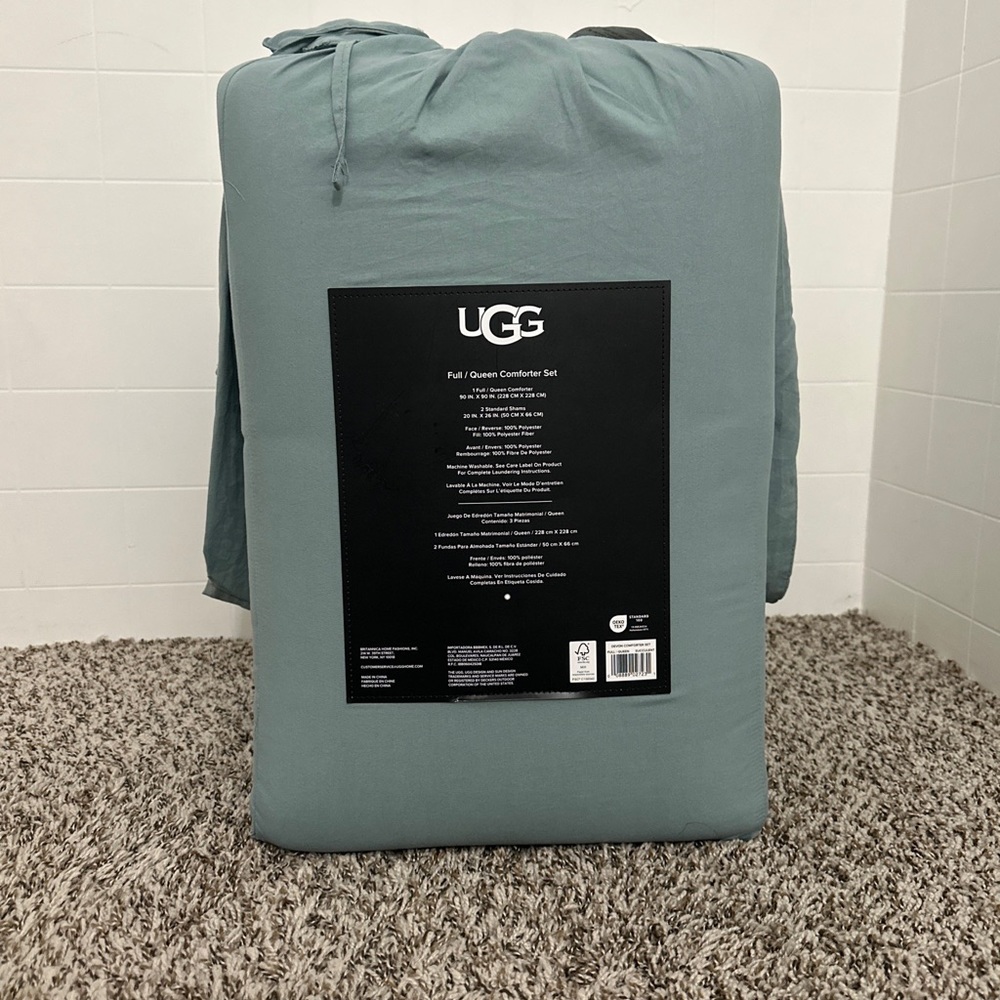 Ugg Devon Full / Queen Comforter Set - Picture 6 of 10